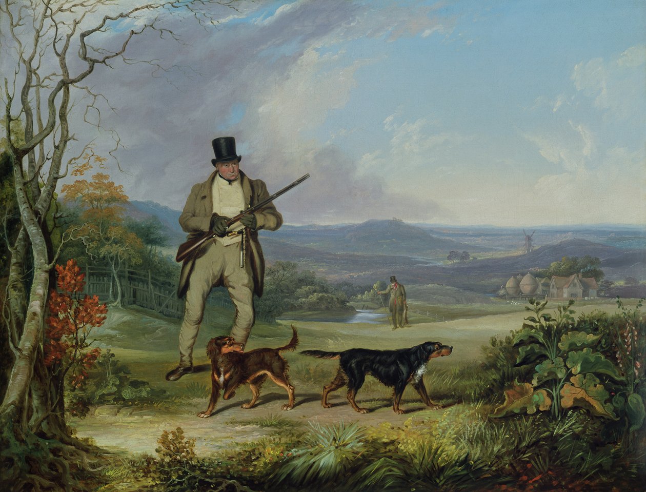 O tiro da tarde de Philip Reinagle