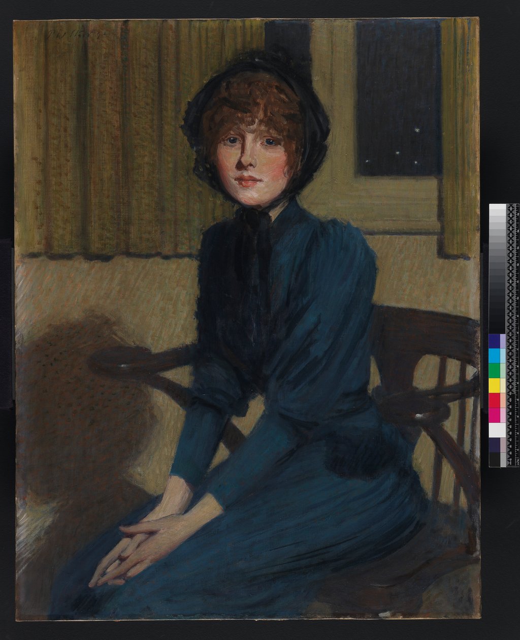 O vestido azul, 1892 de Philip Wilson Steer