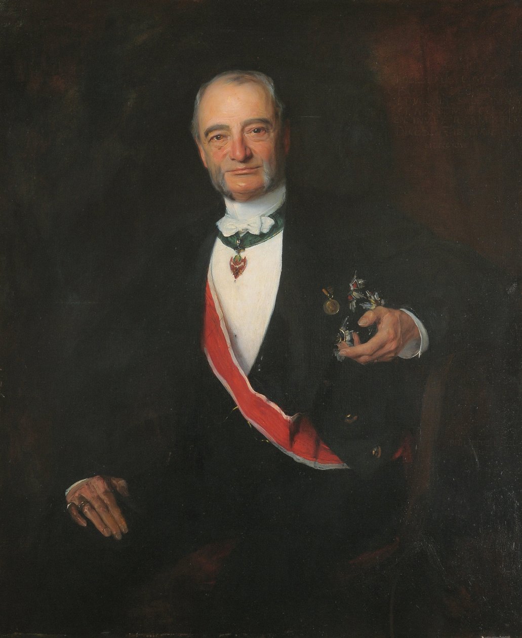 Retrato de Bohuslav, conde Chotek de Chotkow e Wognin 1829-1896, c. 1870 de Philip de László