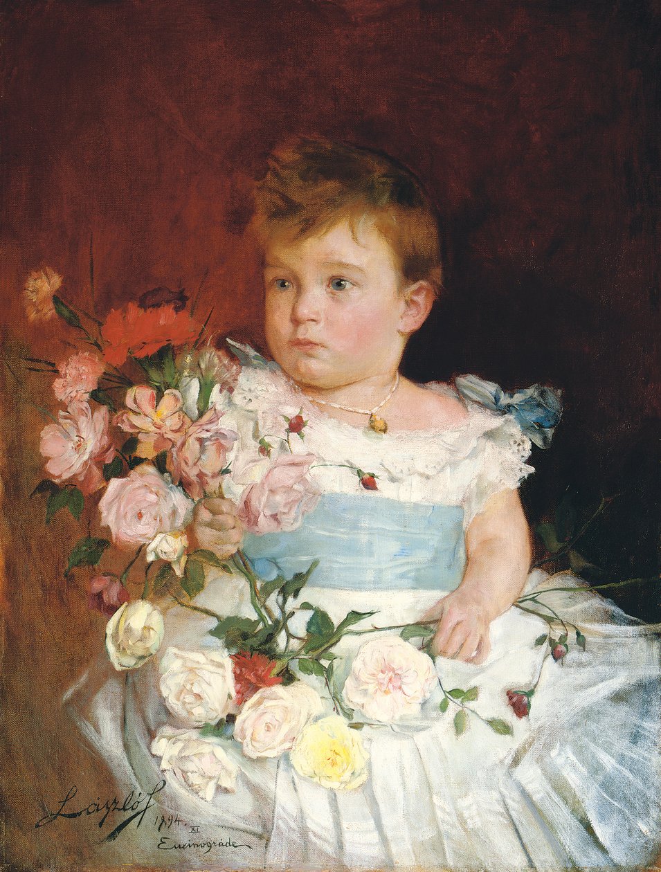 Retrato de H.R.H. Príncipe Boris da Bulgária, Duque da Saxônia, mais tarde Rei da Bulgária de Philip Alexius de Laszlo