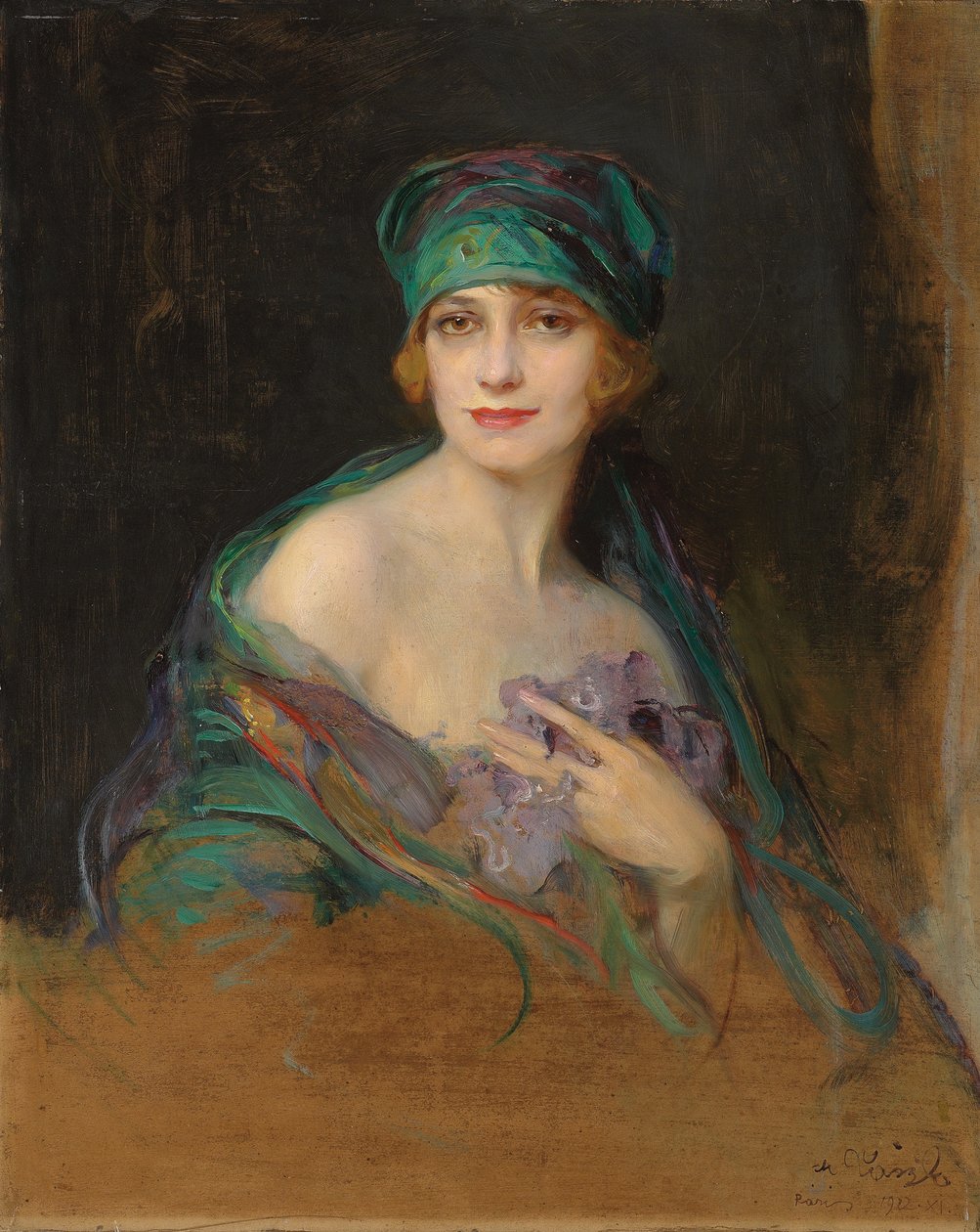 Retrato da princesa Ruspoli, duquesa de Gramont (1888-1976) de Philip Alexius de Laszlo