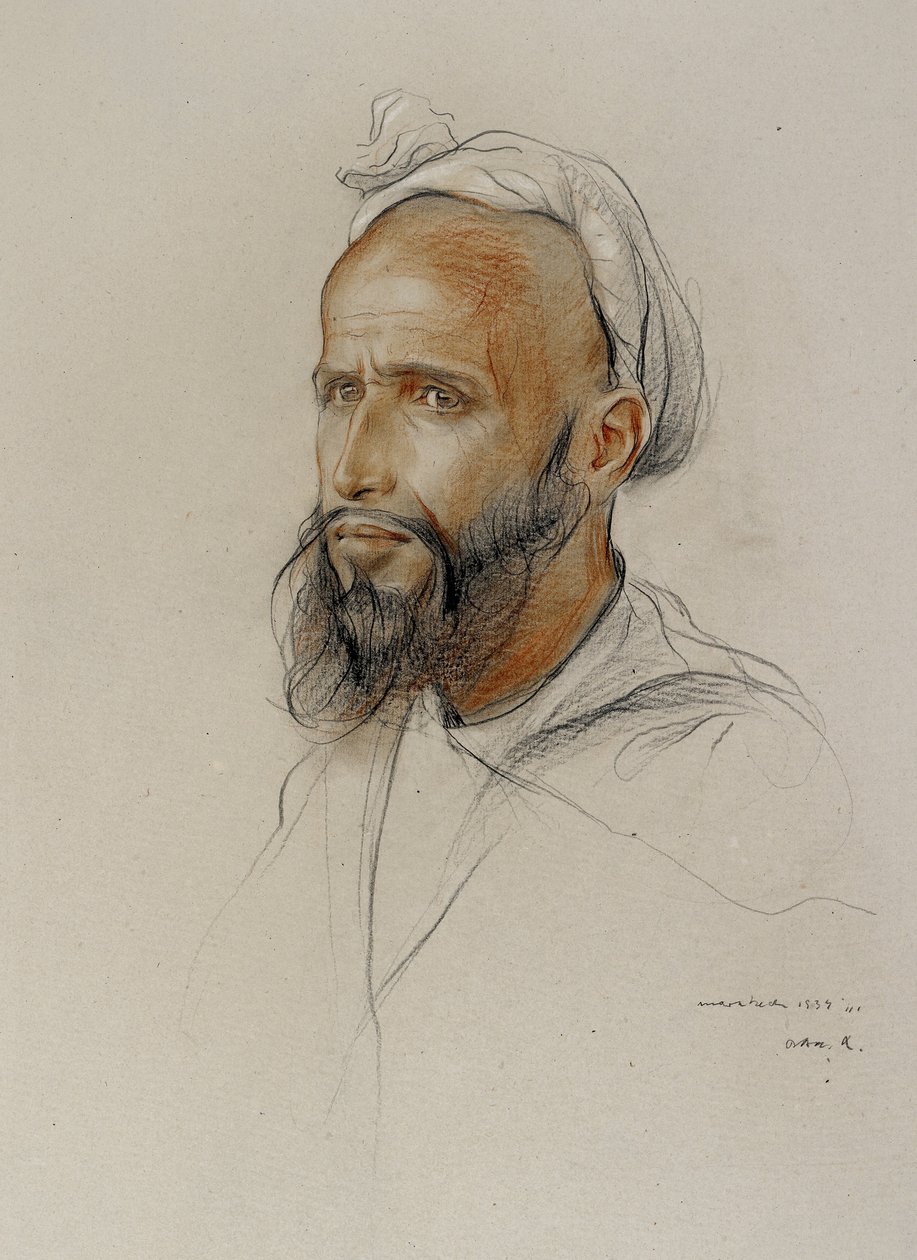 Retrato de um árabe de Philip Alexius de Laszlo