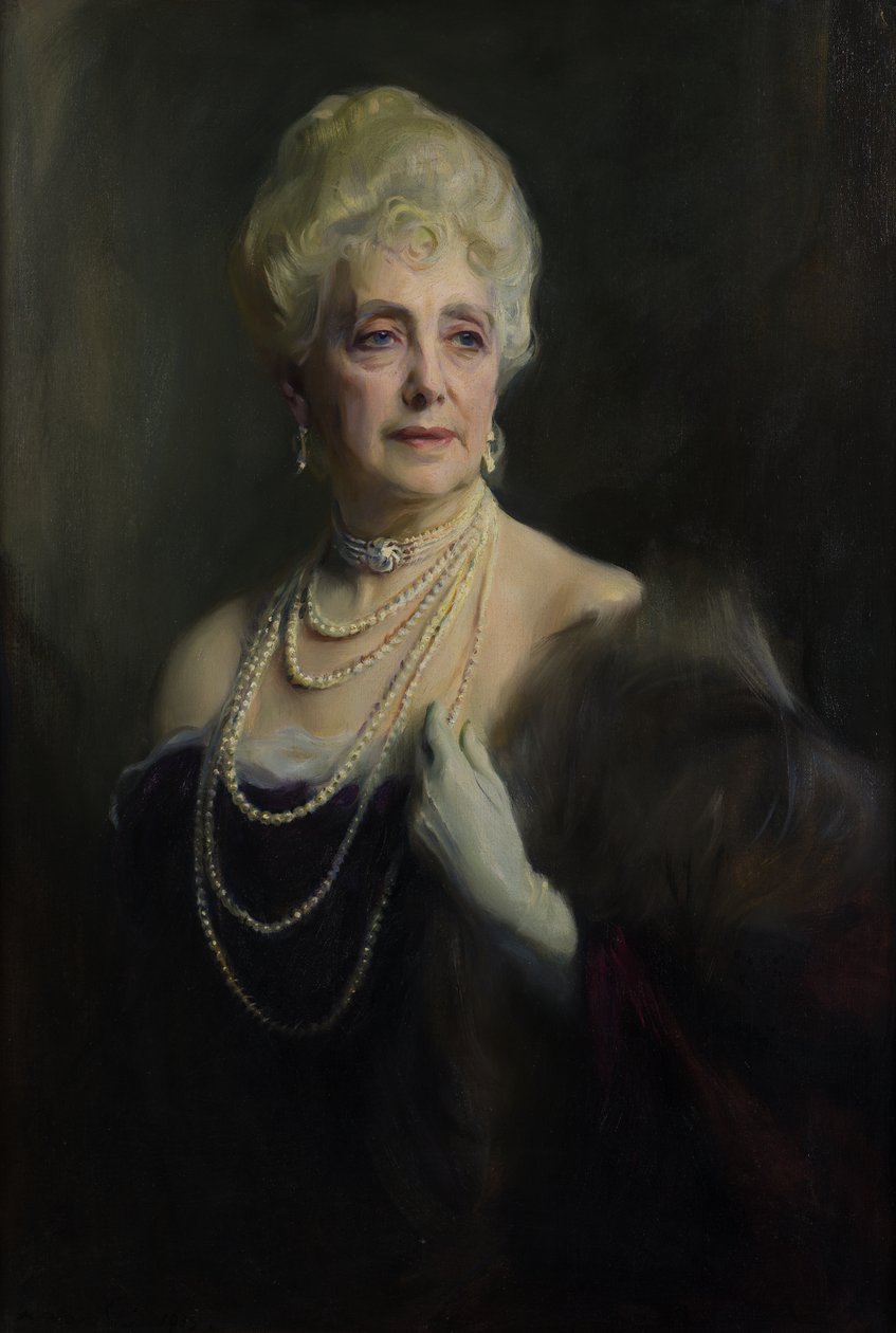 O direito honorável Mabell Ogilvy condessa viúva de Airlie (1866-1956) de Philip Alexius de Laszlo
