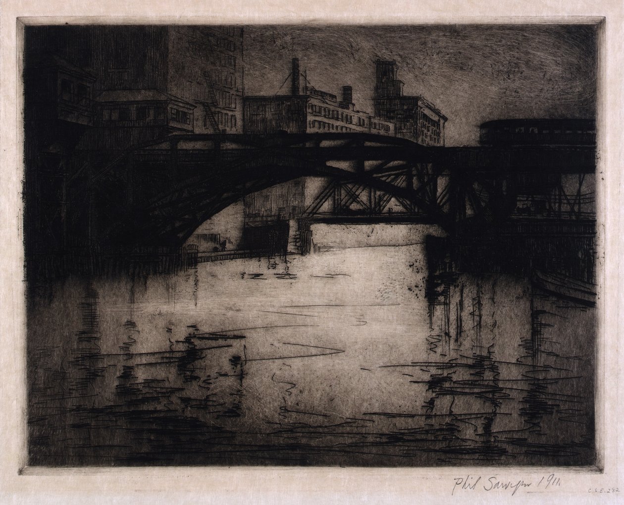 A ponte L, Chicago de Philip Ayer Sawyer
