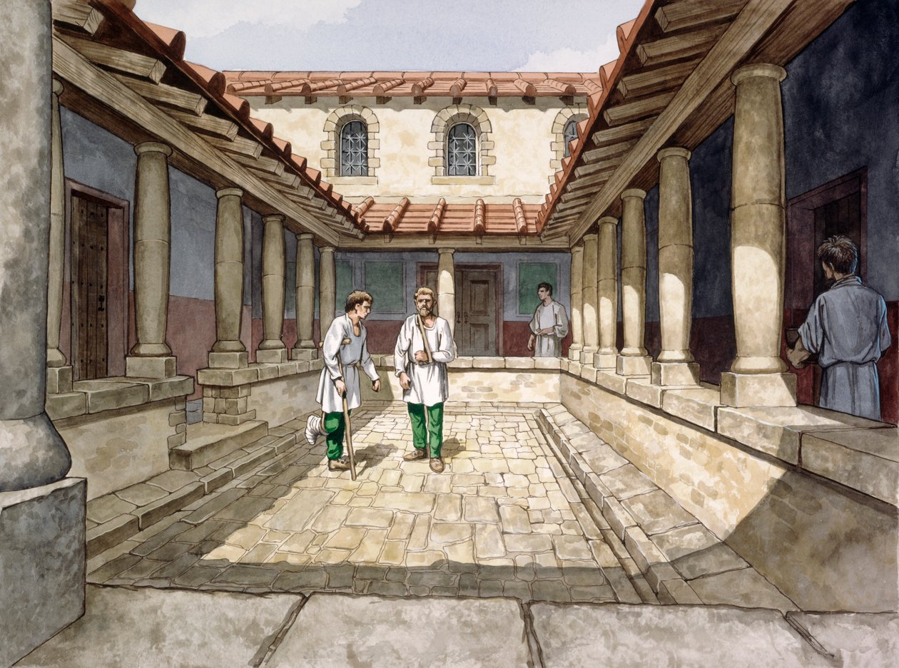 Forte Romano das Casas, século II, c1990-2010 de Philip Corke