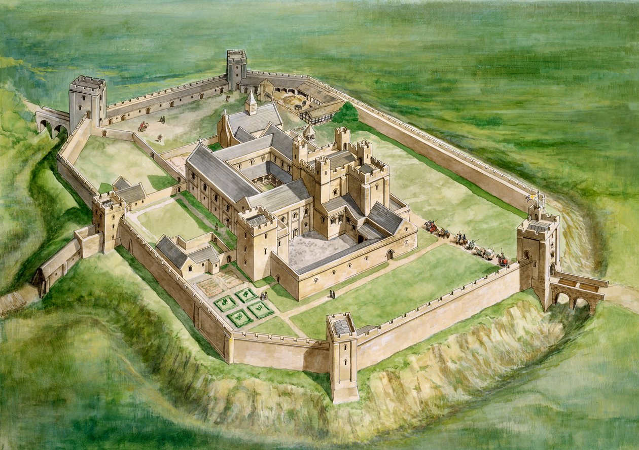 Castelo Velho de Sherborne, Dorset de Philip Corke