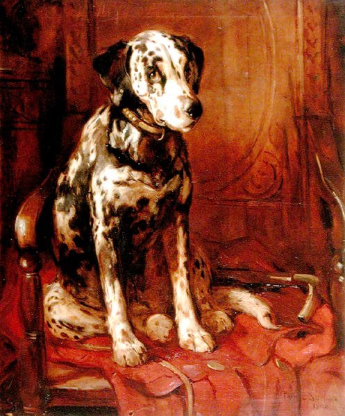 Um retrato de Robert (óleo sobre tela) de Philip Eustace Stretton