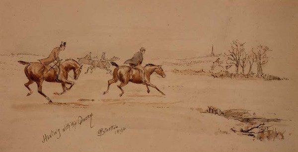 A caça com os Quorn de Philip Eustace Stretton