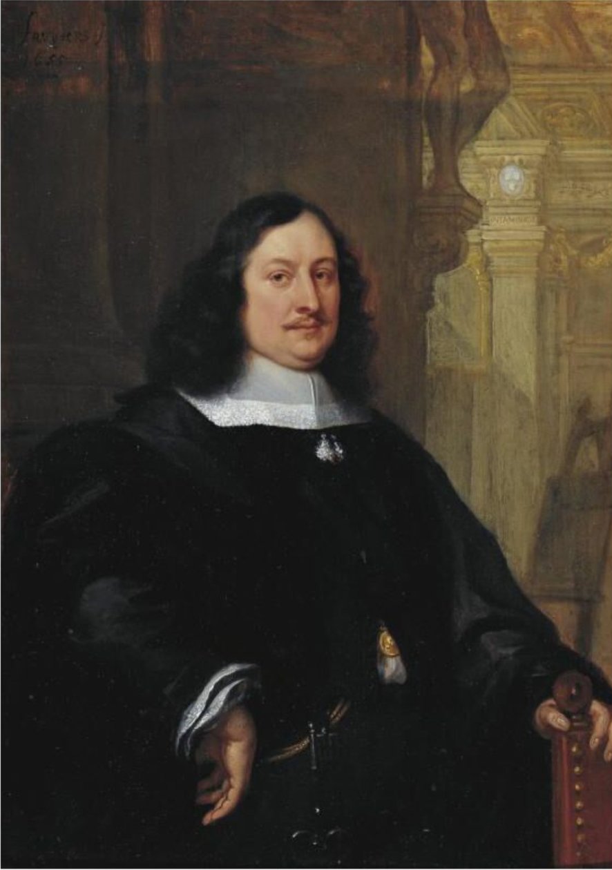 Retrato de David II Teniers de Philip Fruytiers