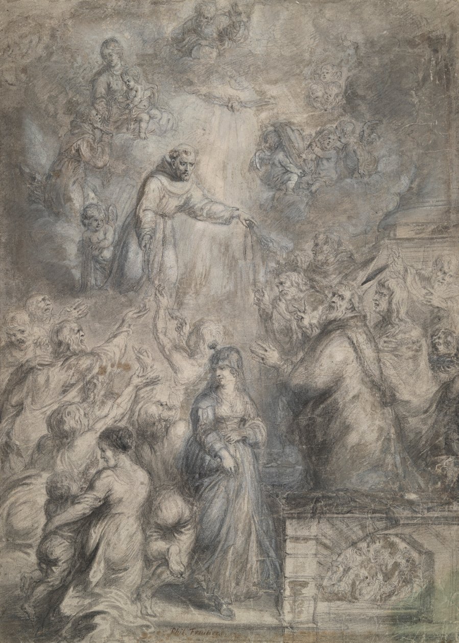 A distribuição de cordas franciscanas de Philip Fruytiers