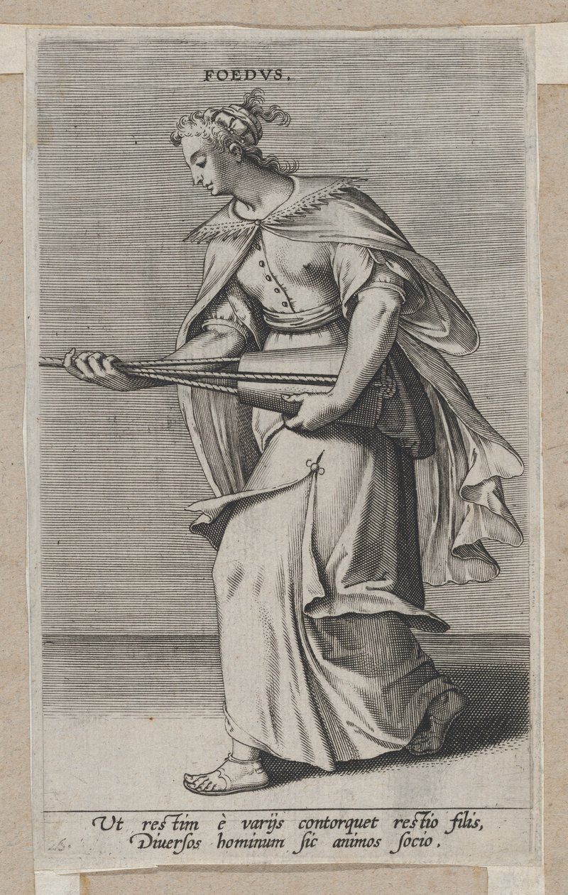 Pacto, de Prosopographia, c. 1585-90., c. 1585-90. de Philip Galle
