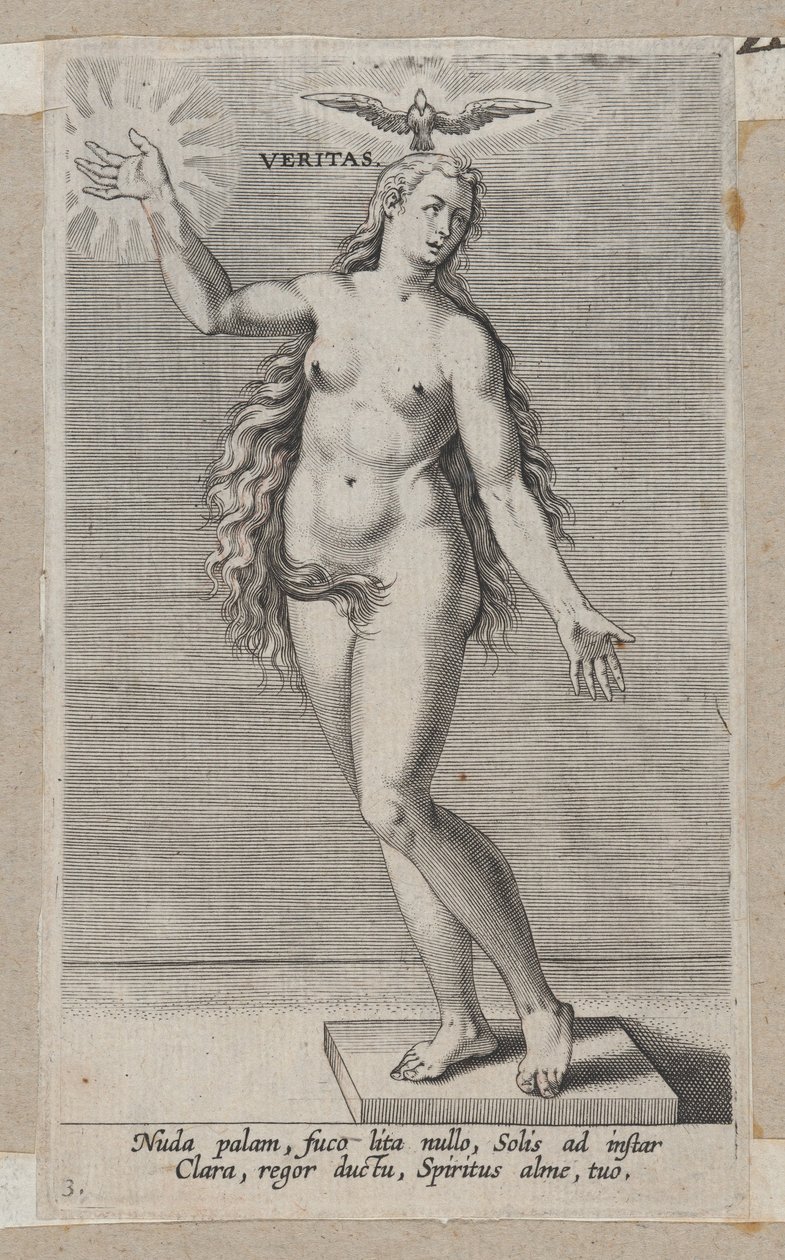 Veritas, de Prosopographia, c. 1585-90., c. 1585-90. de Philip Galle