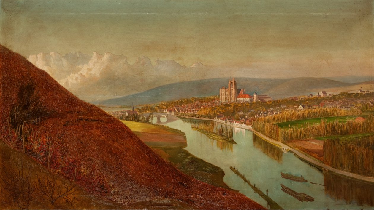 Sens dos vinhedos, 1863 de Philip Gilbert Hamerton