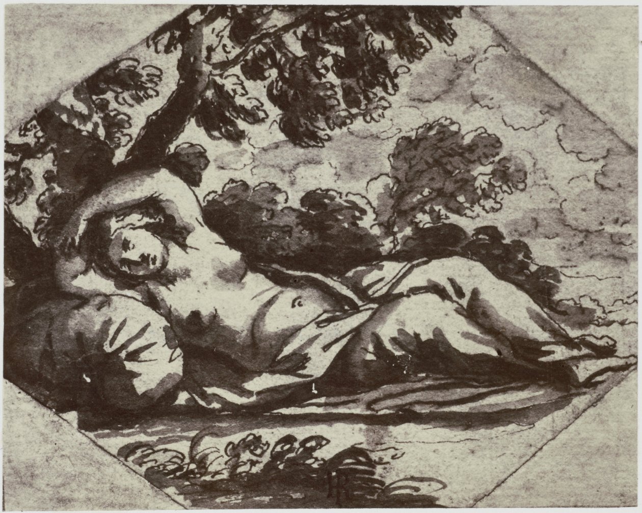 Bispo [Jan de Bisschop], Uma Bela Adormecida de Philip Henry Delamotte