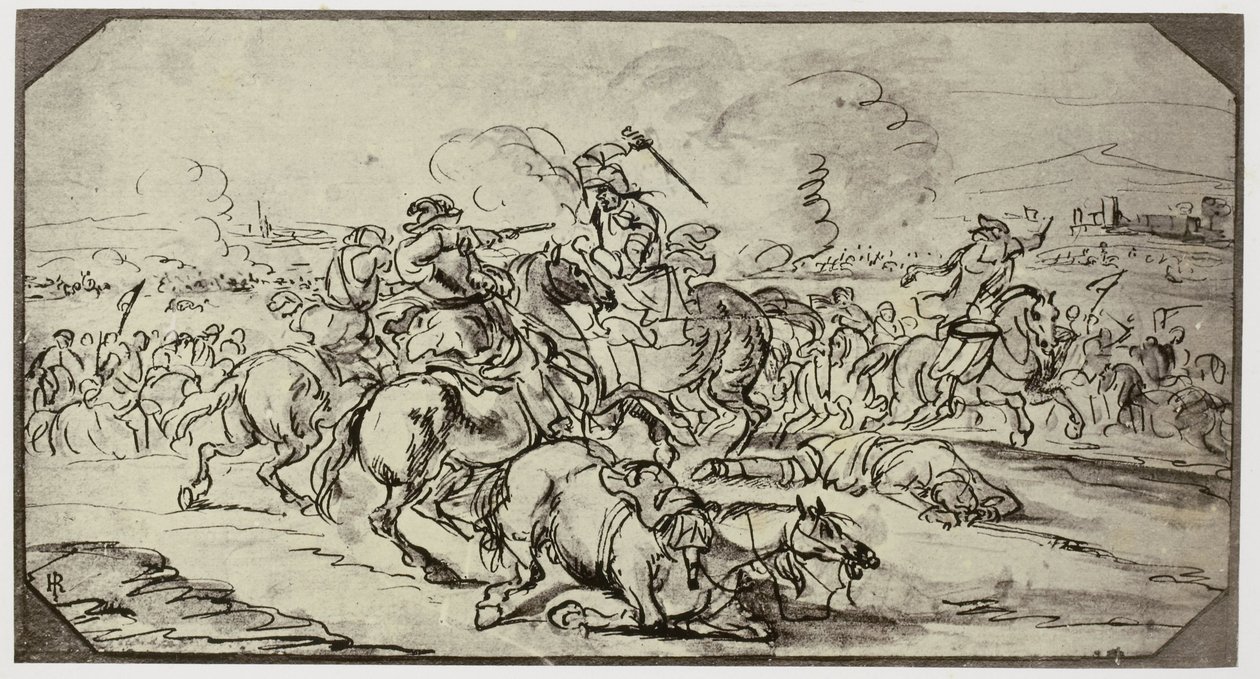 Borgonha, uma batalha de Philip Henry Delamotte