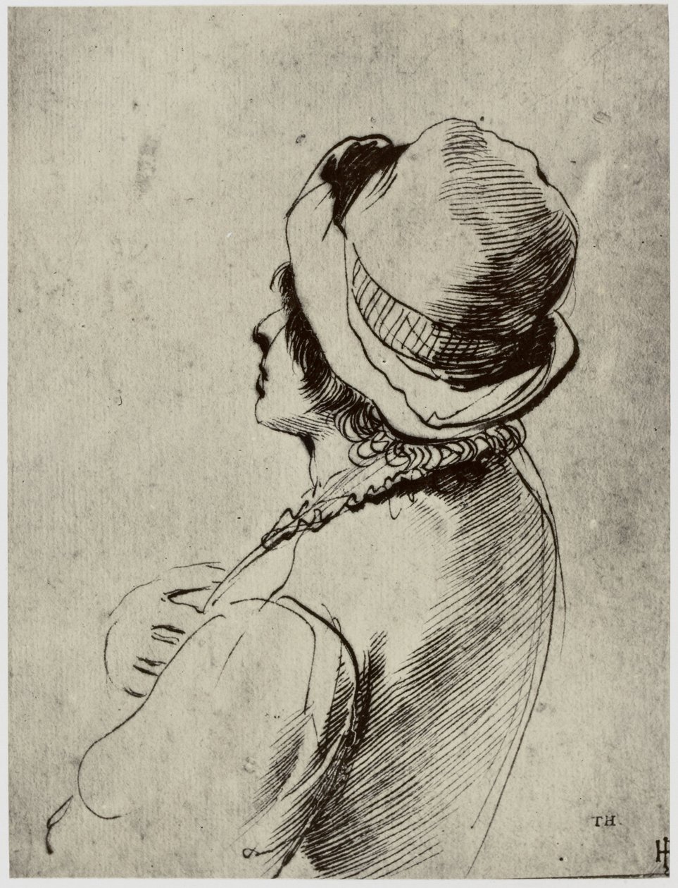 Guercino, O Amante de Philip Henry Delamotte