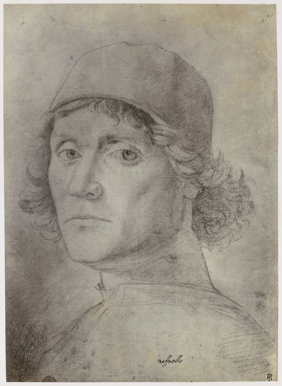 Rafael, O Seu Próprio Retrato de Philip Henry Delamotte