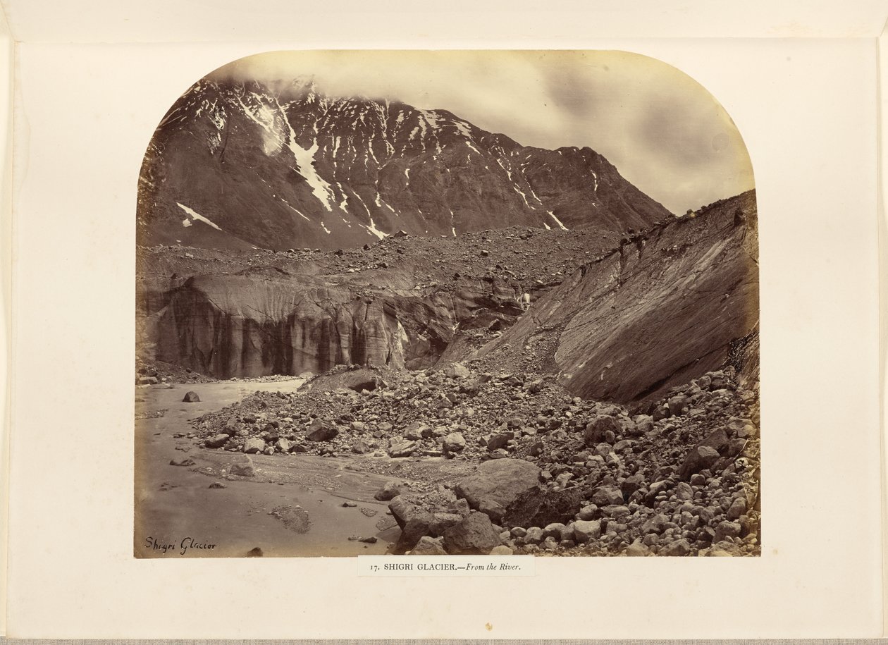 Glaciar Shigri - Do rio de Philip Henry Egerton