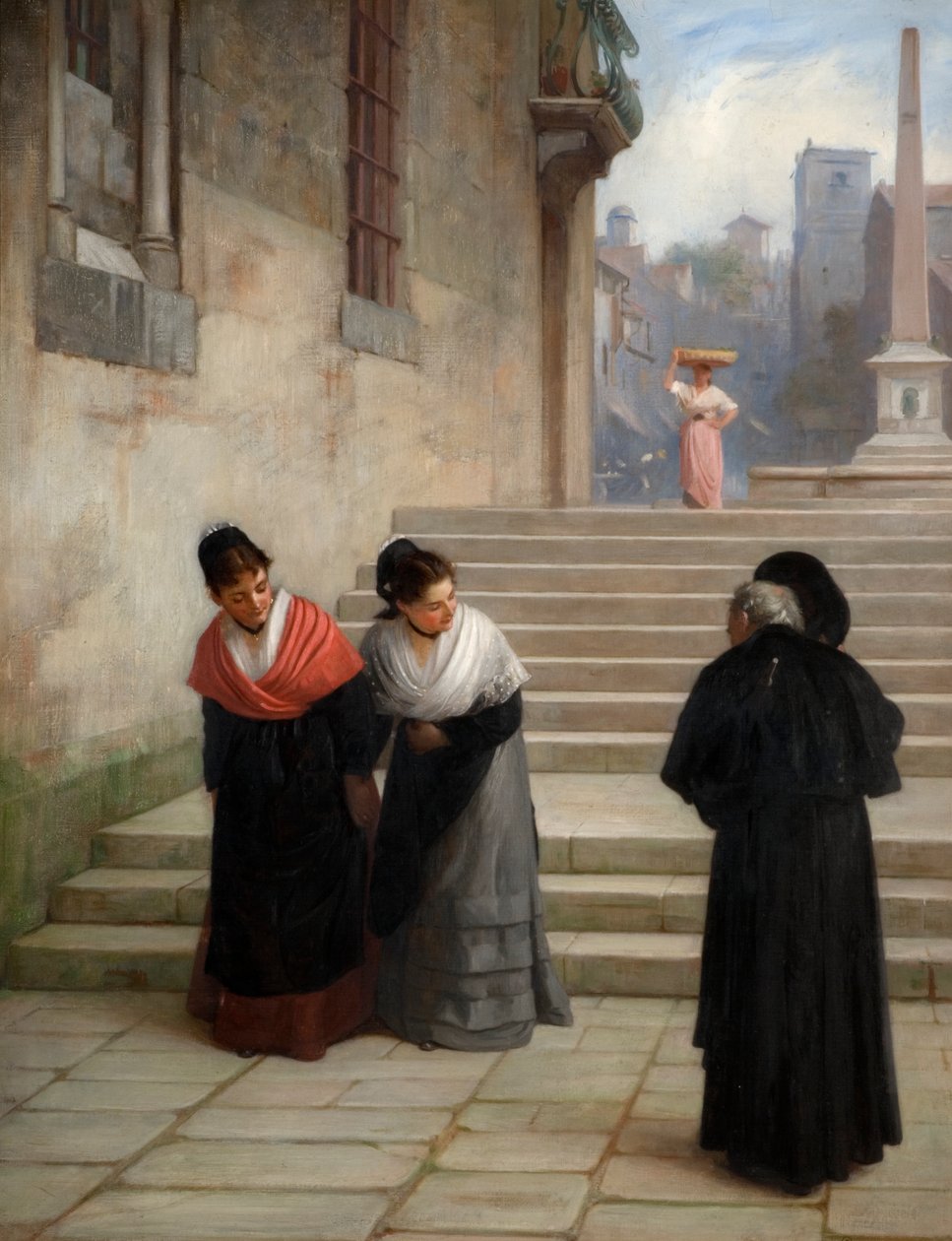 Sua reverência, 1876 de Philip Hermogenes Calderon