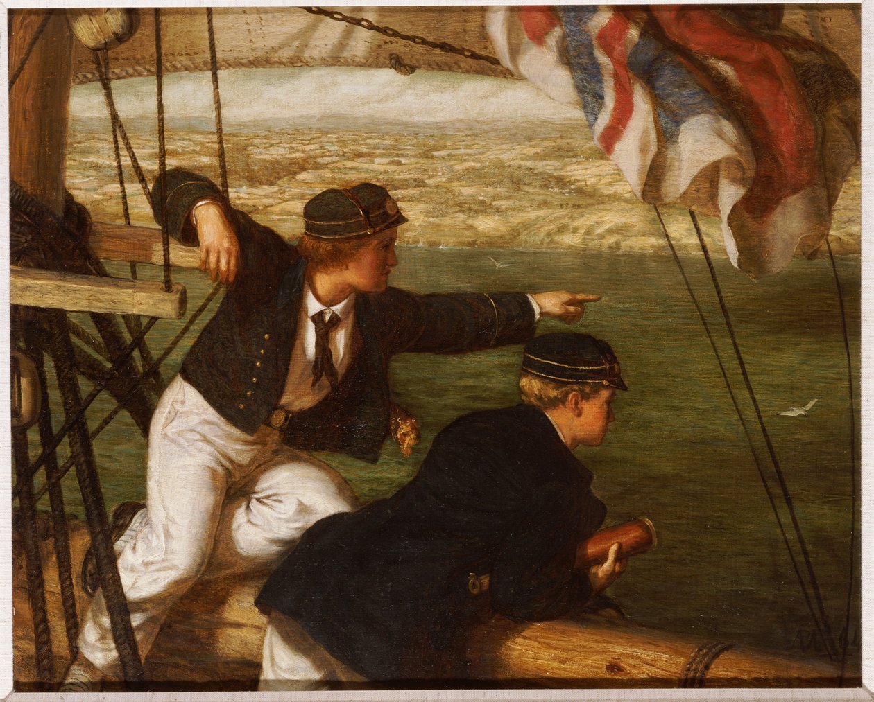 Terra Ahoy!, 1864 de Philip Richard Morris