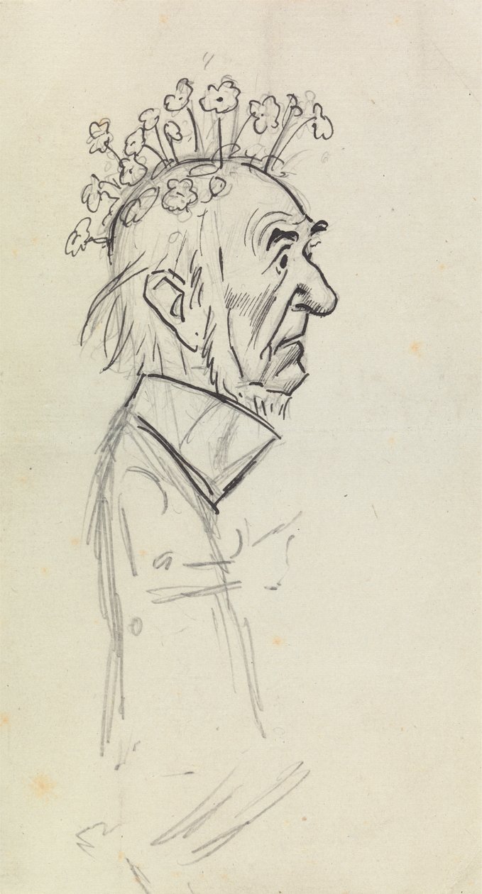 Retrato caricatural de Gladstone de Philip William May