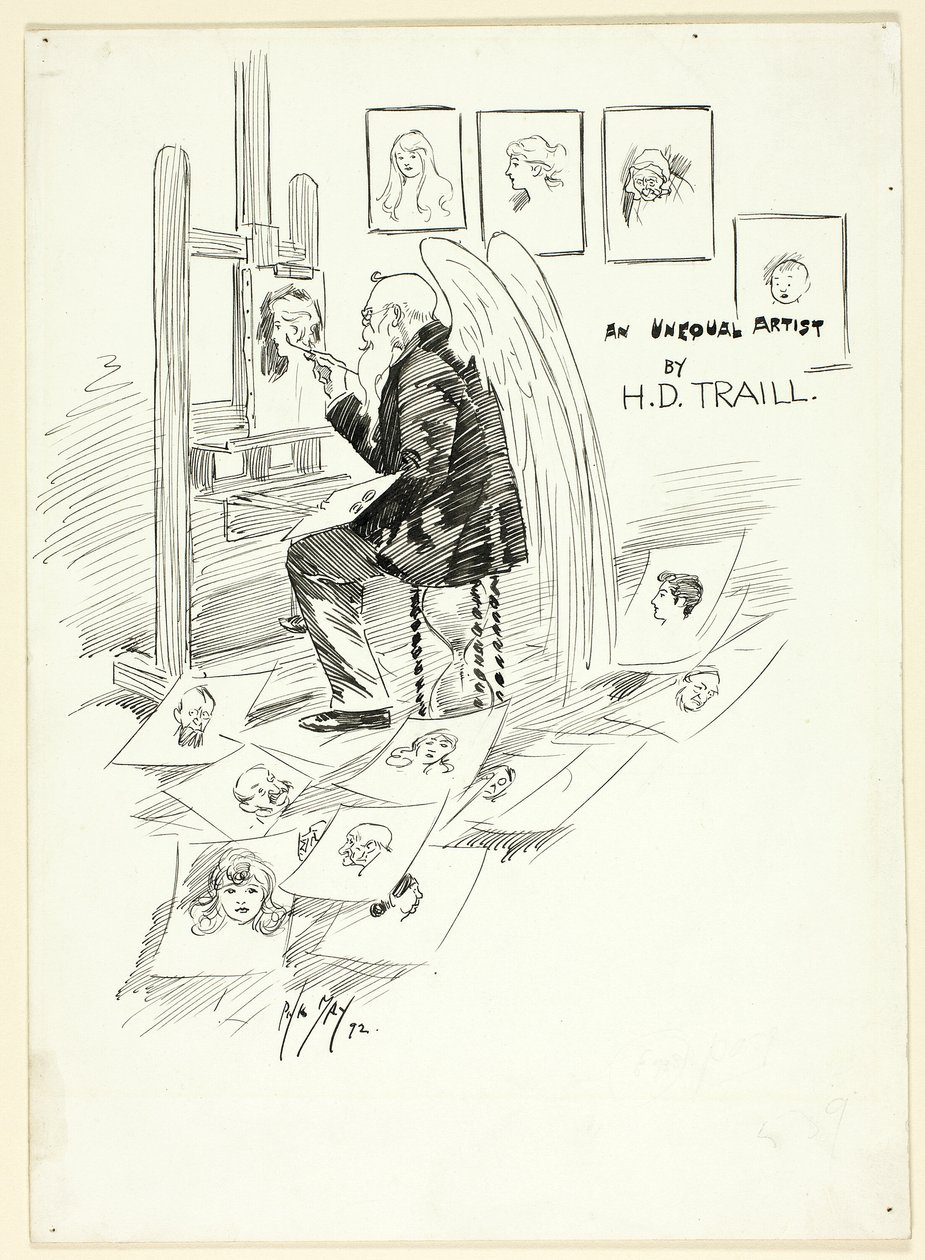 Estudo para capa de Philip William May