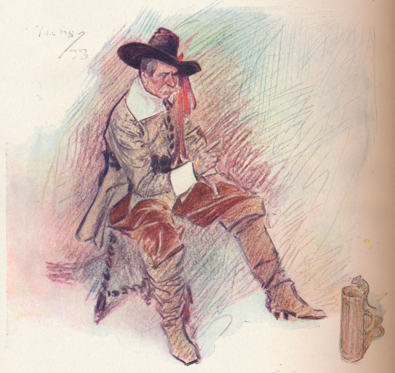 O Intruso, c1899, 1903 de Philip William May