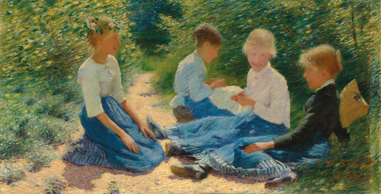 Chatterboxes, 1886 de Philip Wilson Steer