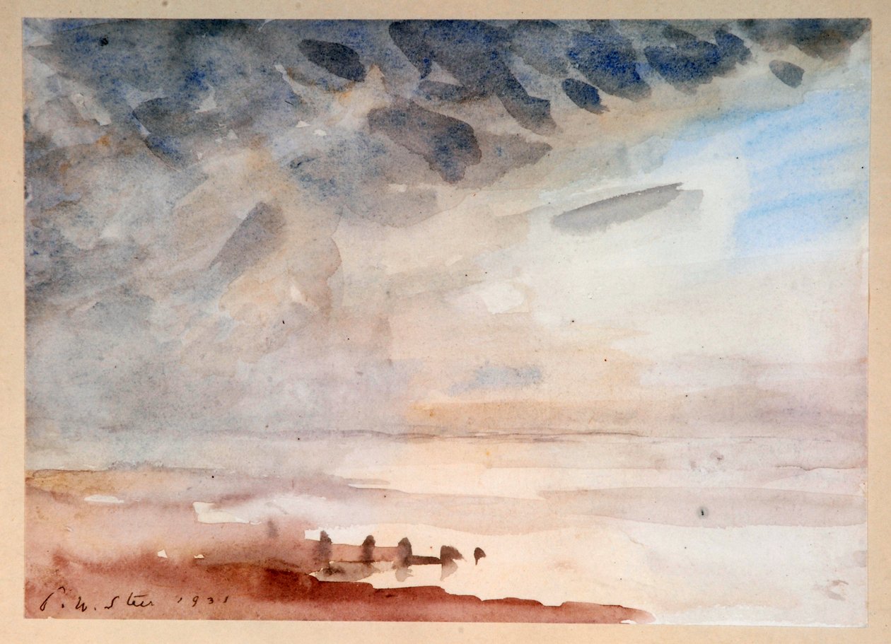 Dia Nublado, Whitstable de Philip Wilson Steer