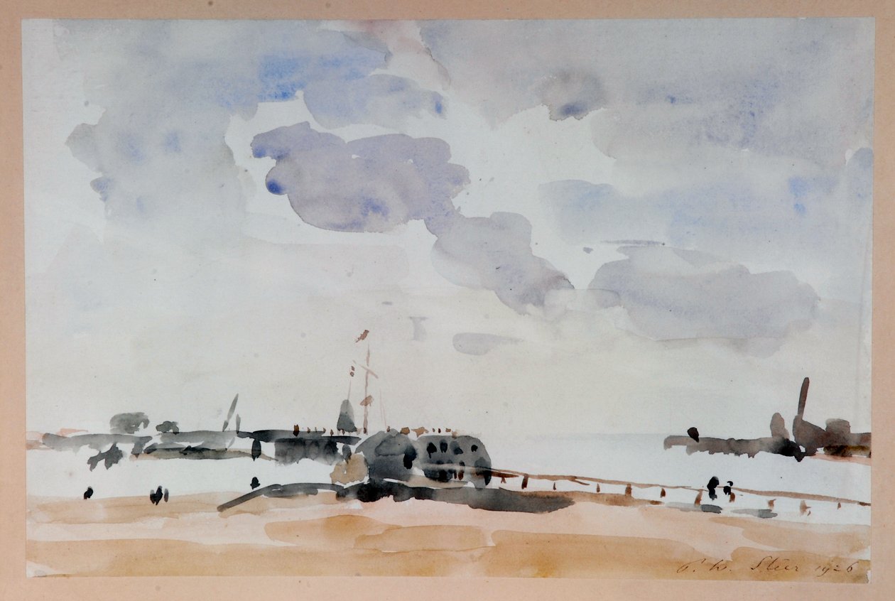 Boca do Porto, Shoreham de Philip Wilson Steer