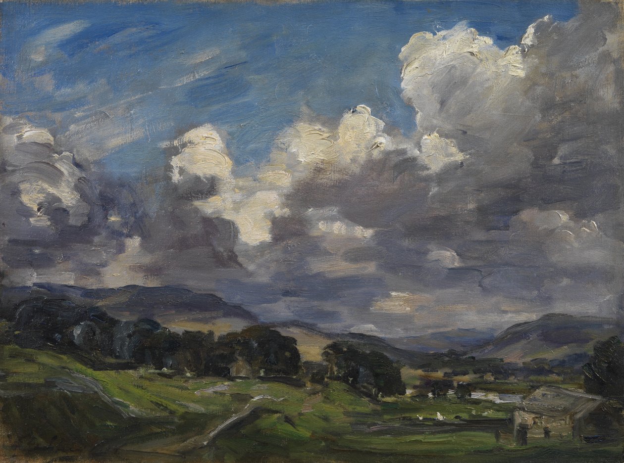 Hawes, Wensleydale, c.1900-10 (óleo sobre tela) de Philip Wilson Steer