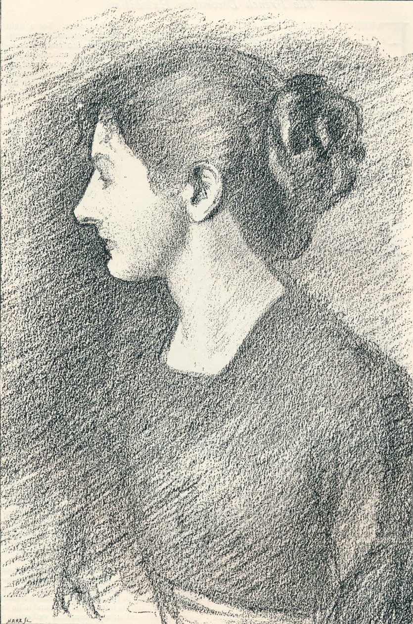 Retrato de Miss Emma Froude, c1893 de Philip Wilson Steer