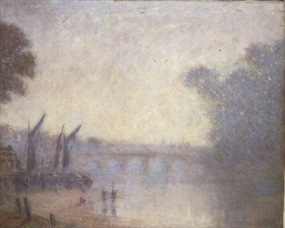 Ponte Richmond em Richmond, Surrey de Philip Wilson Steer