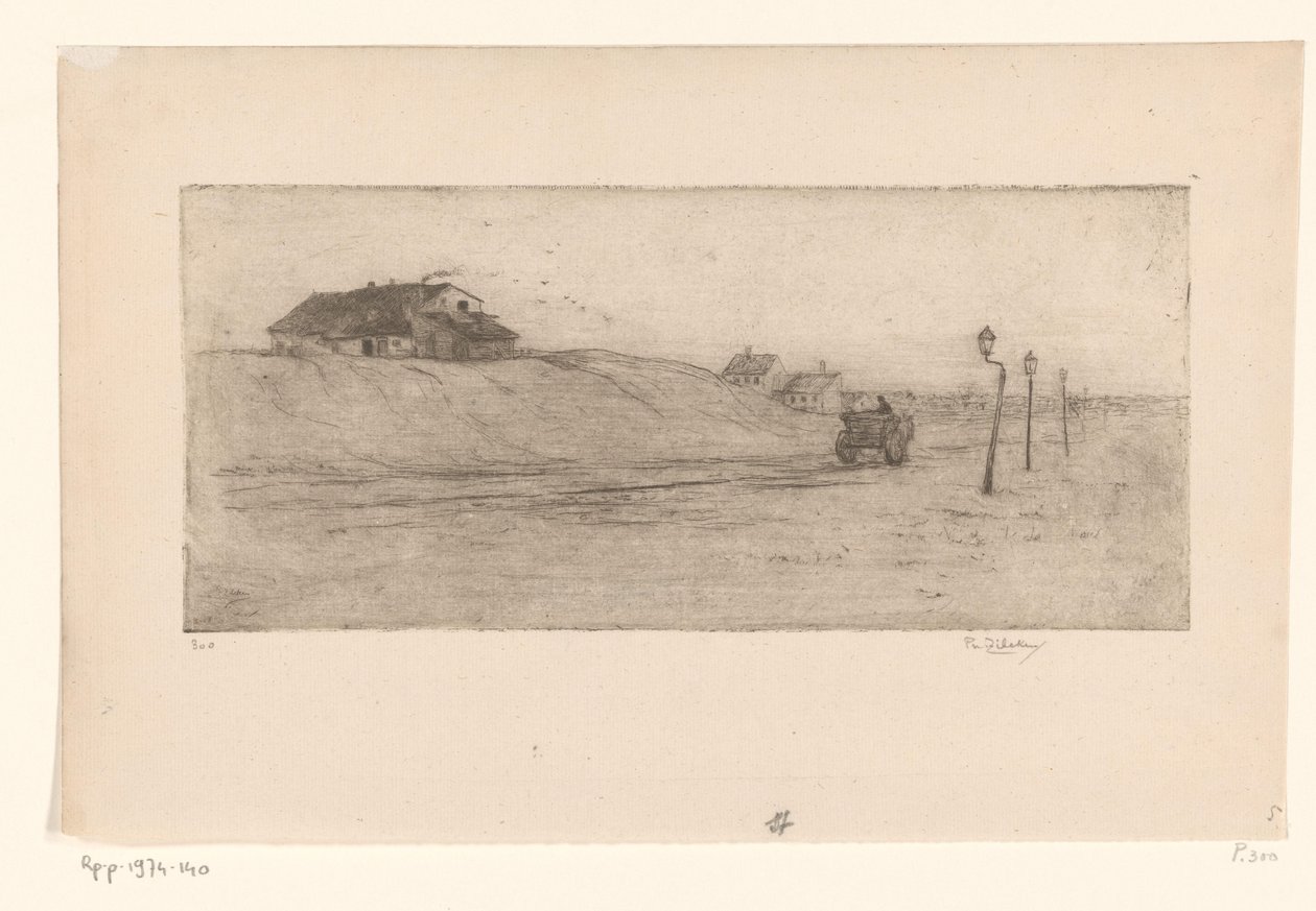 Paisagem com casas, lanternas e carro
Banlieue de Bruxelles (título original) de Philip Zilcken (signed by artist)