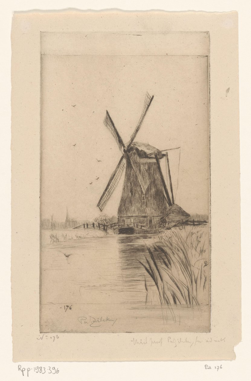 Molen em landschap
Mon Moulin (título original) de Philip Zilcken (signed by artist)