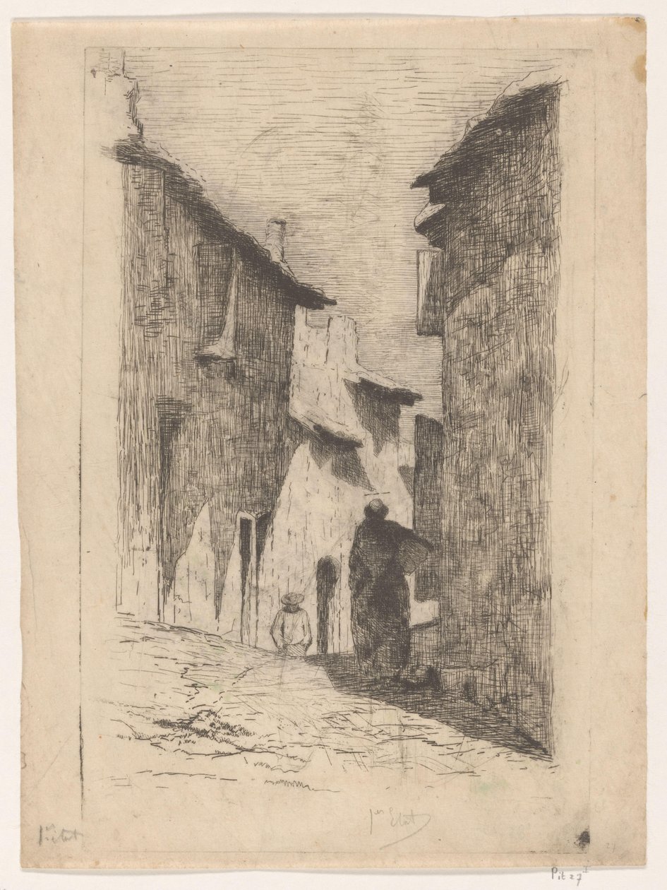 Rua em Arles Ruelle d