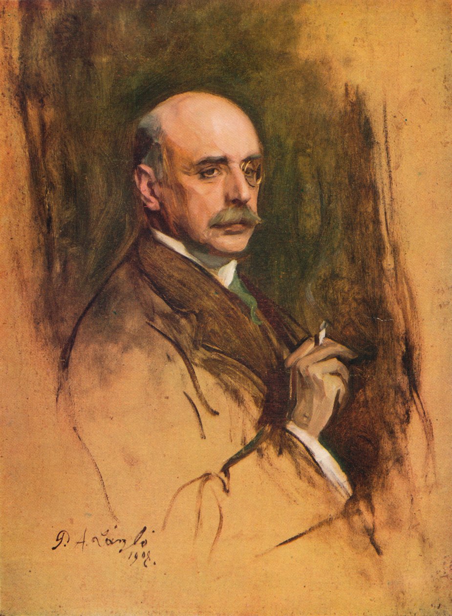 Charles Holme: fundador e primeiro editor do The Studio, 1908 de Philip de László