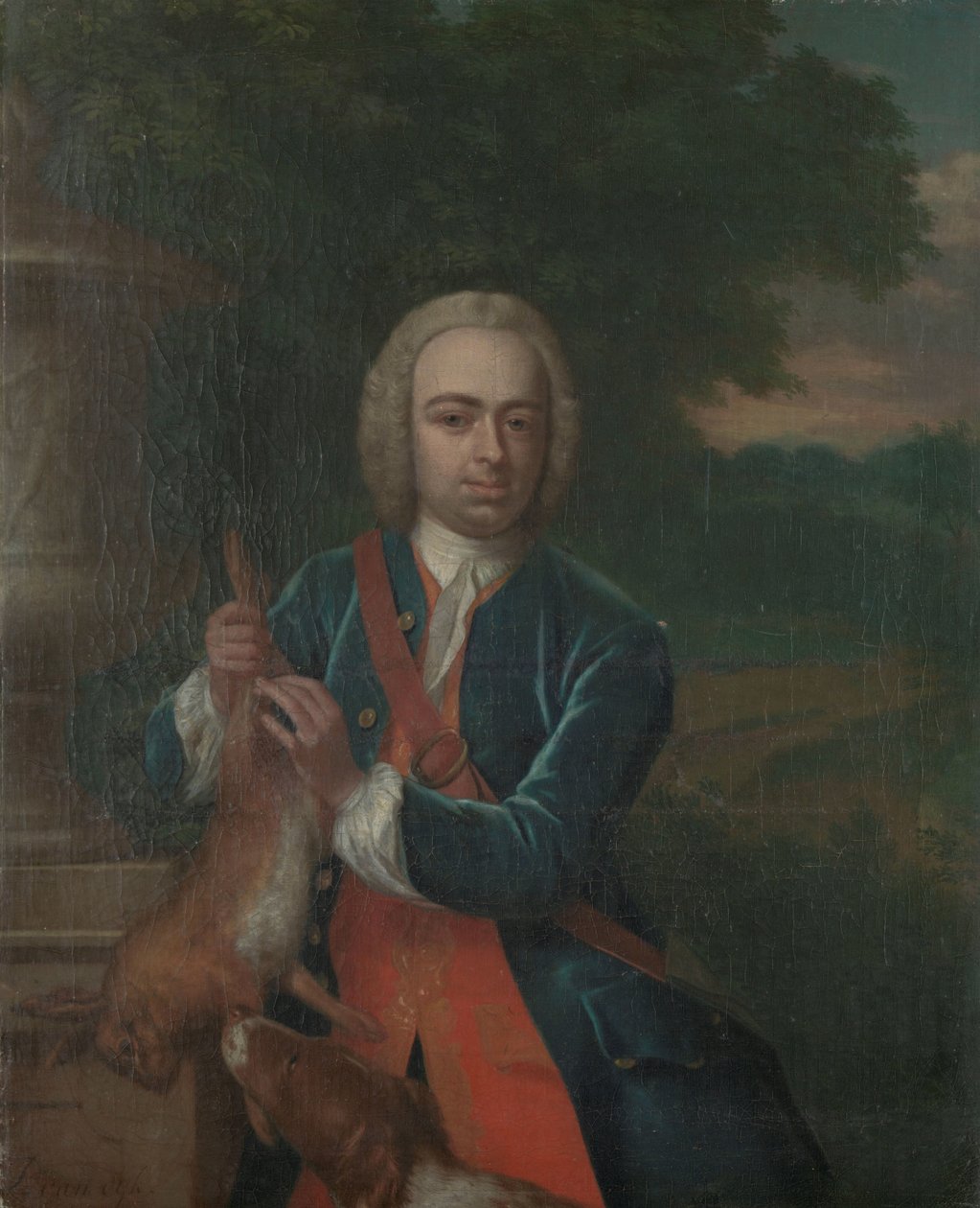 Adriaen Caspar Parduyn (1718-47), Conselheiro e Vereador de Middelburg, Filho de Caspar Adriaen Parduyn e Maria van Citters de Philip van Dijk