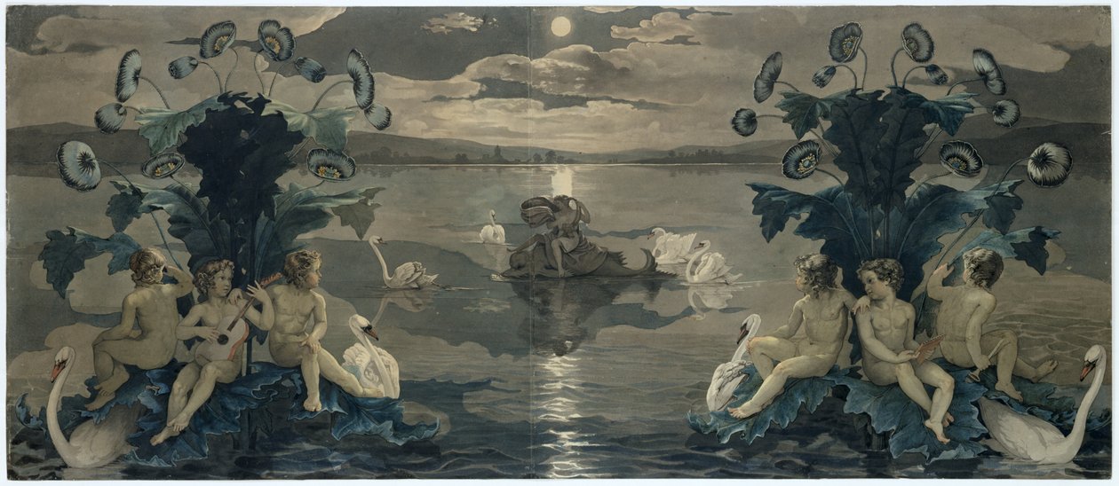 Jornada Marítima de Arion, 1809 de Philipp Otto Runge