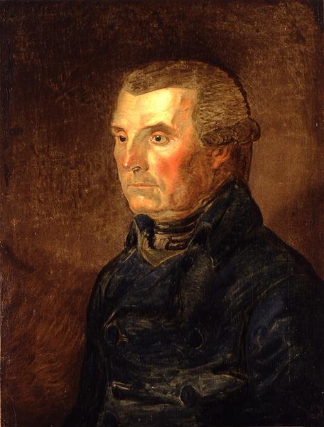 Daniel Nicolaus Runge, pai do artista, 1806 de Philipp Otto Runge