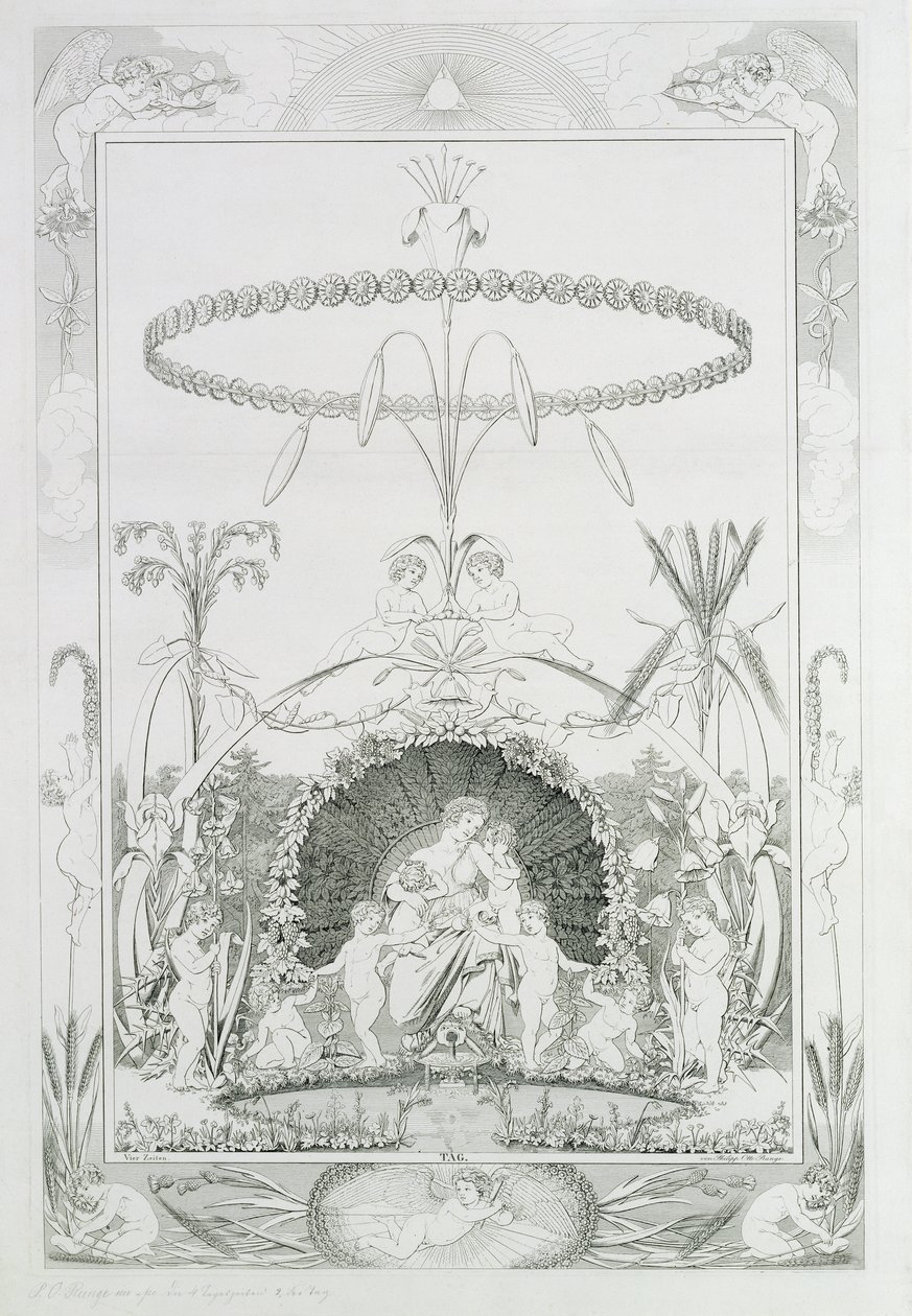 Dia de 1805 de Philipp Otto Runge