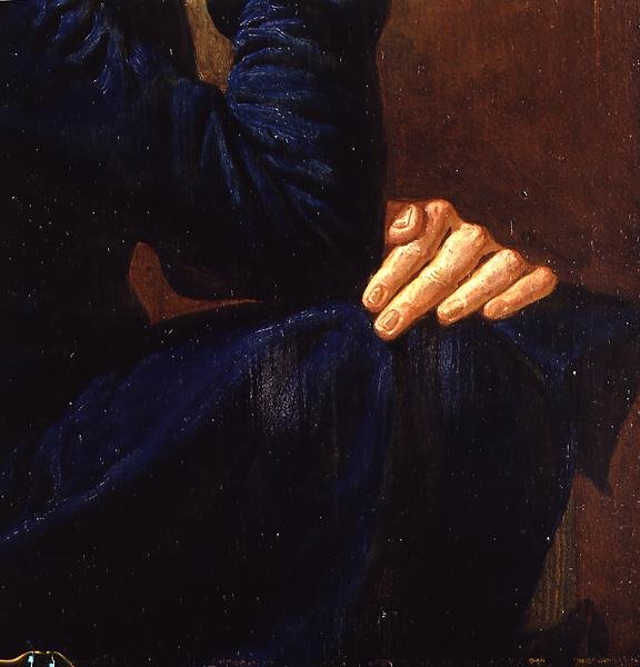 Detalhe de "auto-retrato", 1805 de Philipp Otto Runge