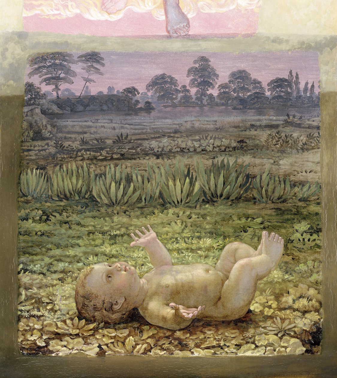 Detalhe da manhã (segunda versão), c.1808-09 (ver também 147751) de Philipp Otto Runge
