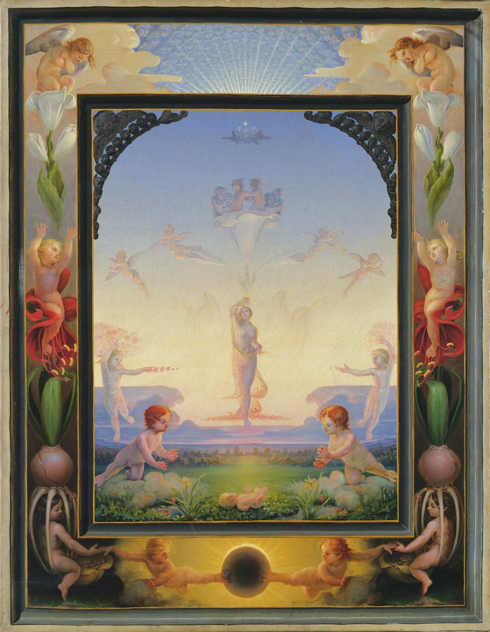 Manhã de 1808 de Philipp Otto Runge