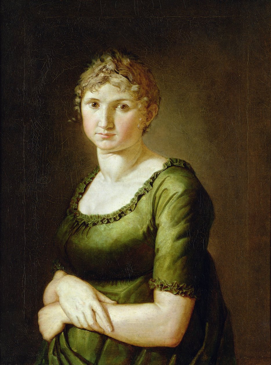Pauline Runge (1785-1881) a esposa do artista, 1805 de Philipp Otto Runge