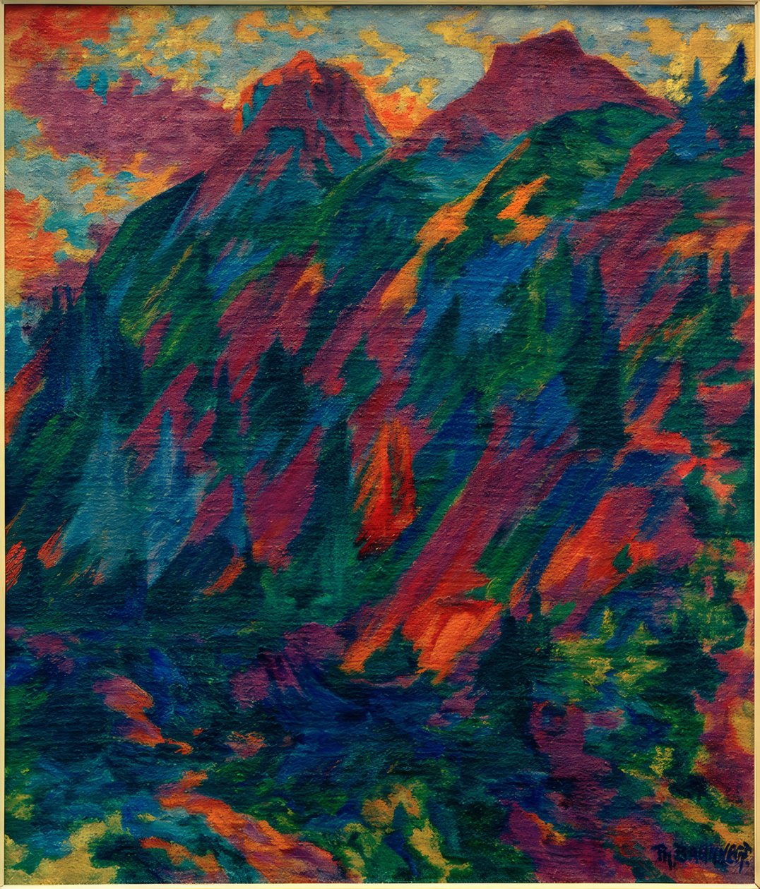 Noite nas montanhas de Philipp Bauknecht