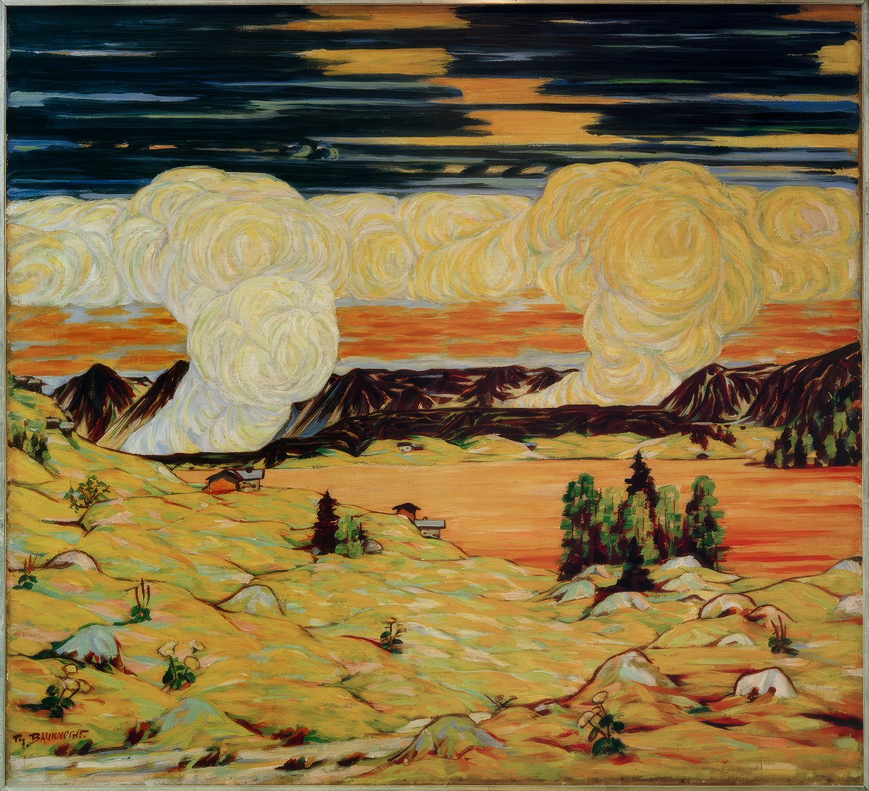 Paisagem Davosersee de Philipp Bauknecht