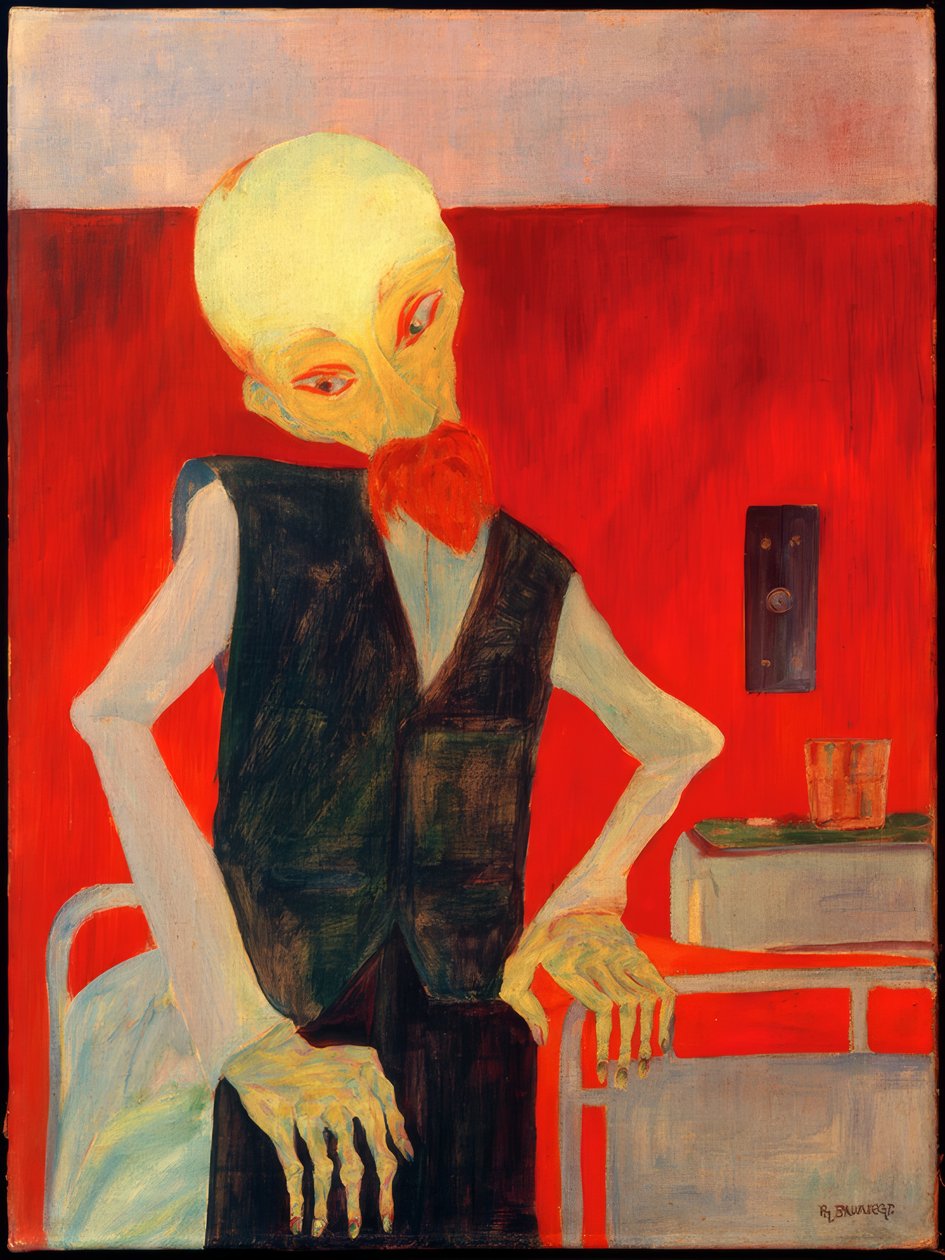 Convalescente (se recuperando de uma doença) de Philipp Bauknecht