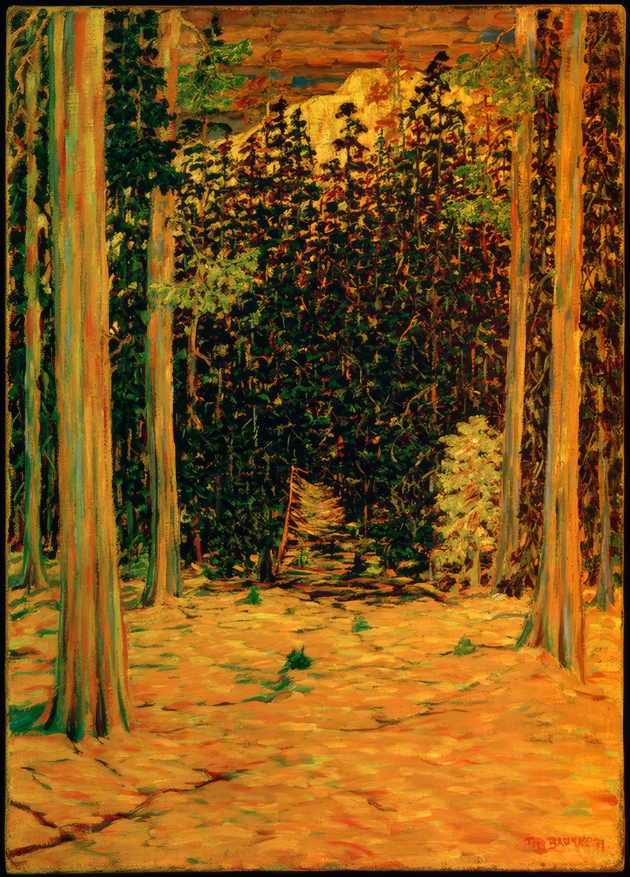 início da Primavera de Philipp Bauknecht