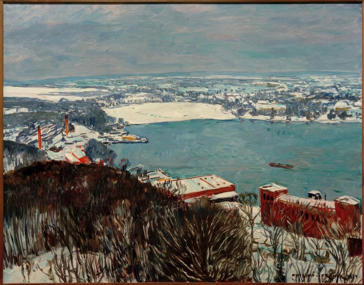 Vista do Tornow de Philipp Franck